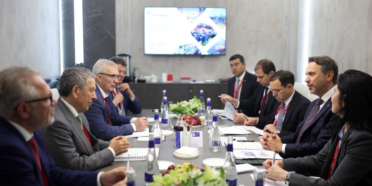 Enerji ve Tabii Kaynaklar Bakanı Alparslan Bayraktar, Rusya'da