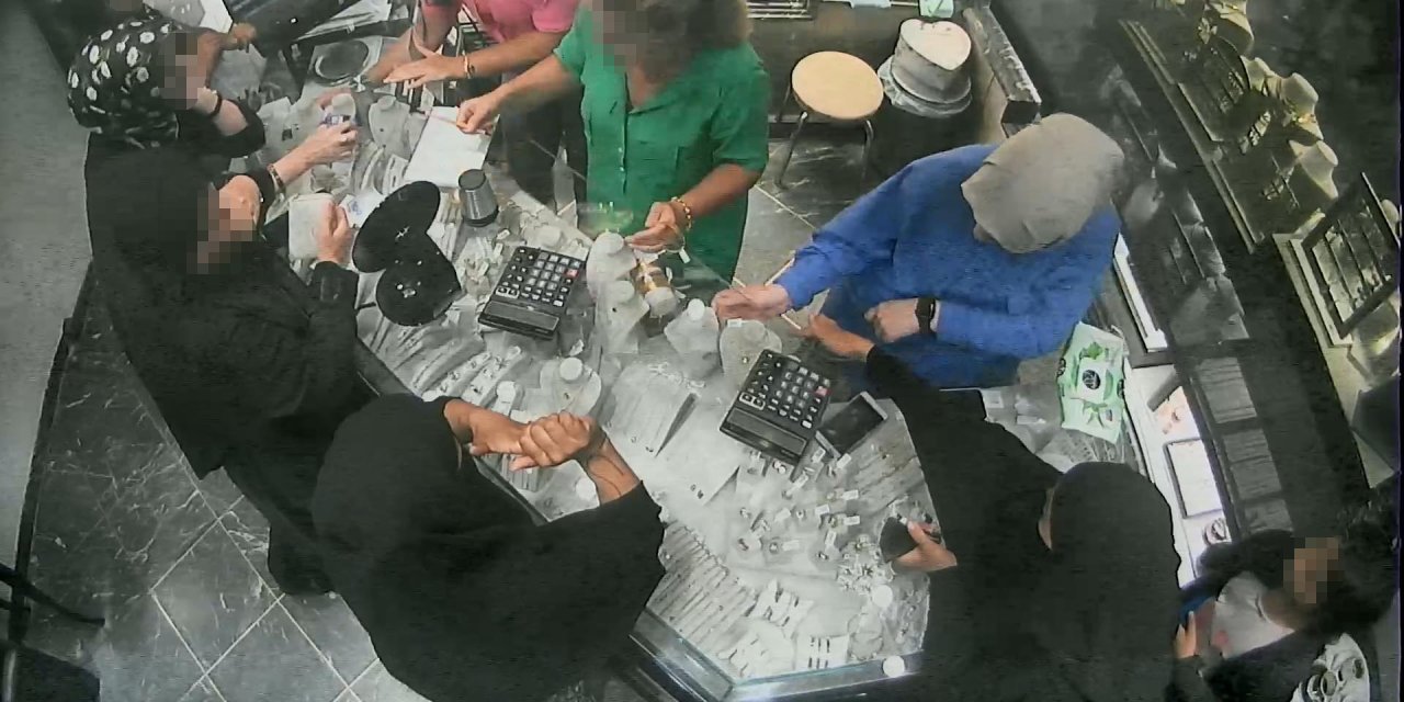 Kuyumcu Hırsızları Yakalandı; Olay Anı Kamerada