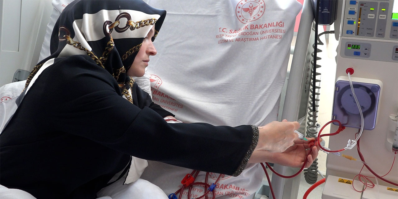 Rize’de “Evde Hemodiyaliz Tedavisi” Başladı