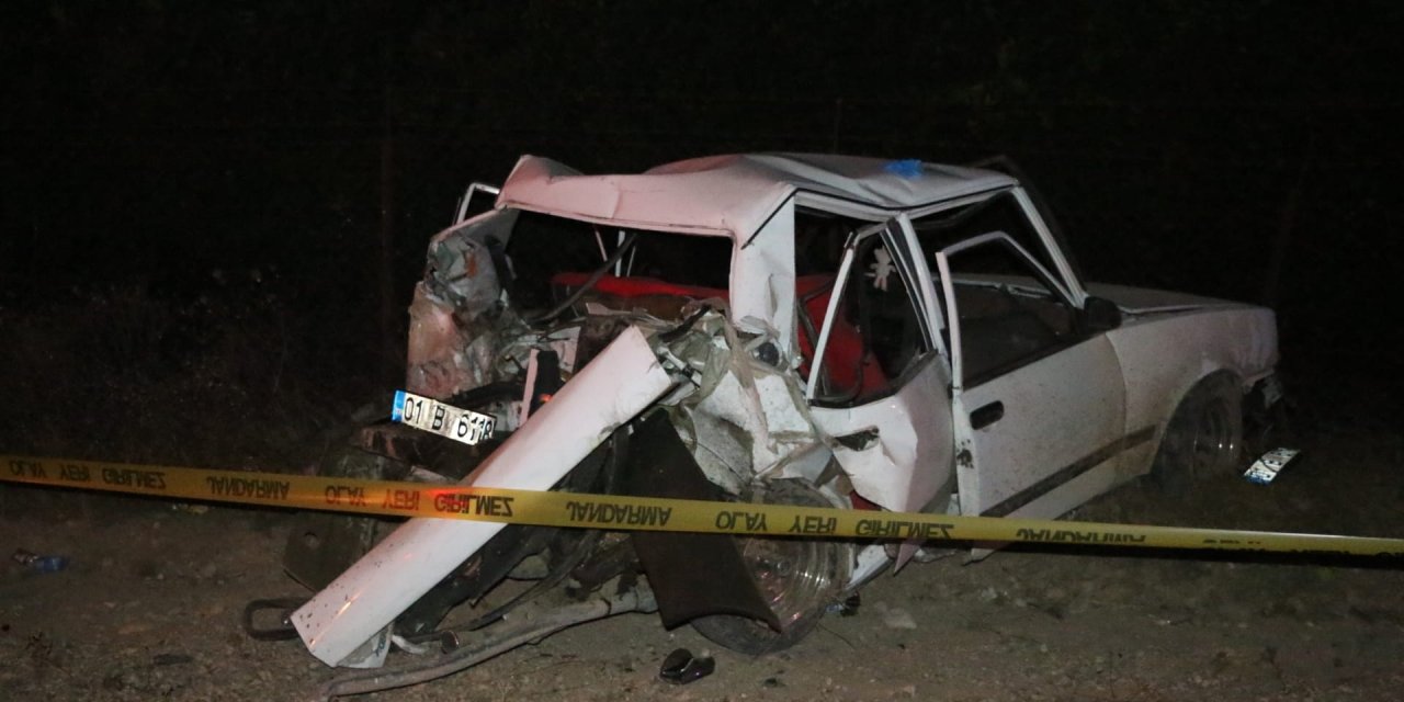 Otomobile Arkadan Çarpan Otomobilin Sürücüsü Öldü