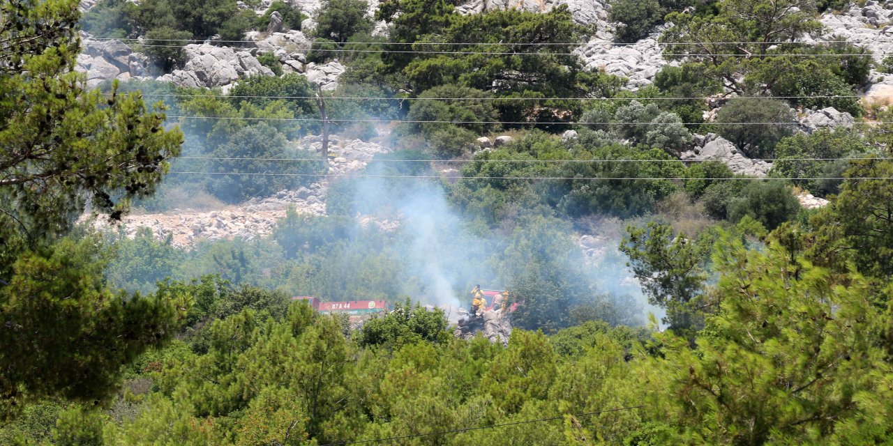 Antalya'da orman yangını