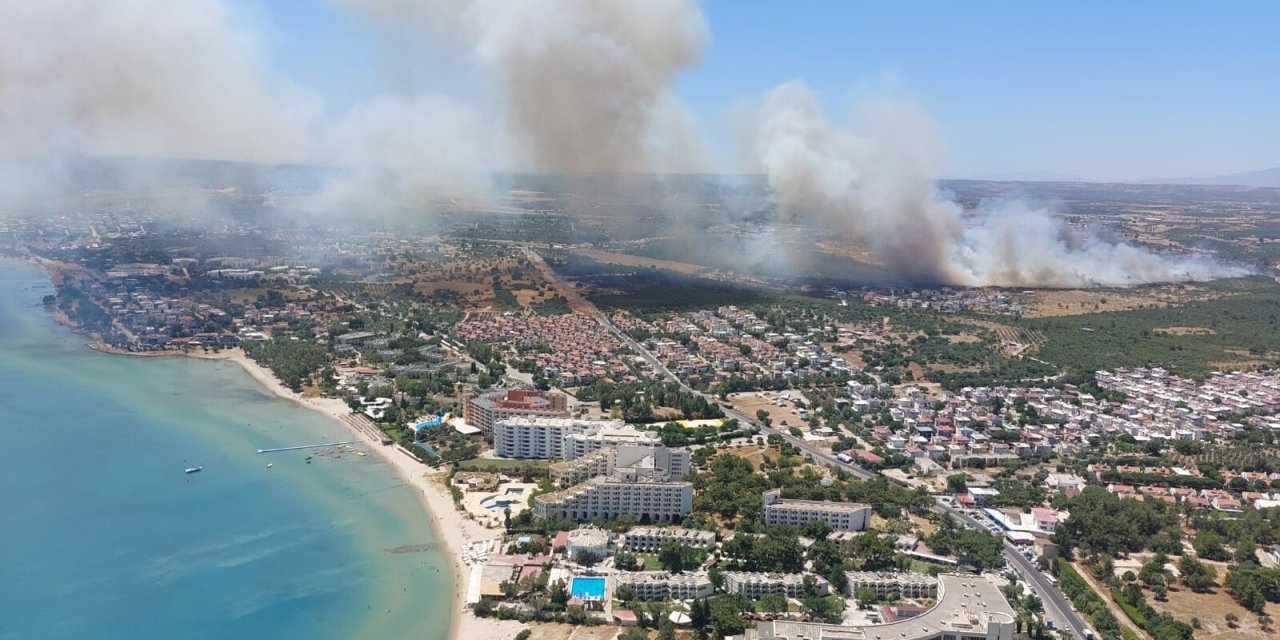 Aydın'da makilik yangını (4)