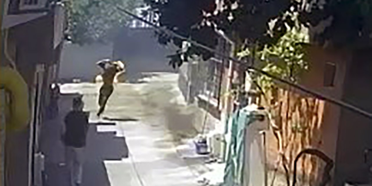 Miras anlaşmazlığı nedeniyle yeğenini yaktı; o anlar kamerada