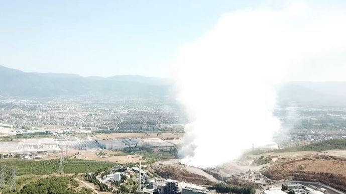 Kocaeli'de Çöp Depolama Sahasında Çıkan Yangının Sebebi Belli Oldu