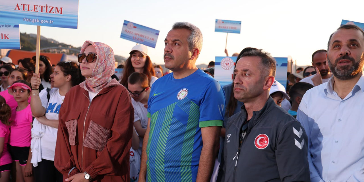 Rize’de Yaz Spor Okulları Coşkuyla Başladı