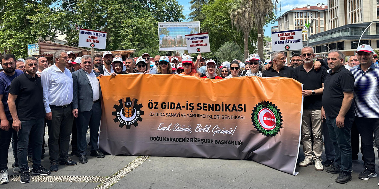 HAK-İŞ Rize İl Başkanı Kandemir: "Kamu Çerçeve Protokolü Emekçinin Beklentisini Karşılamıyor!"