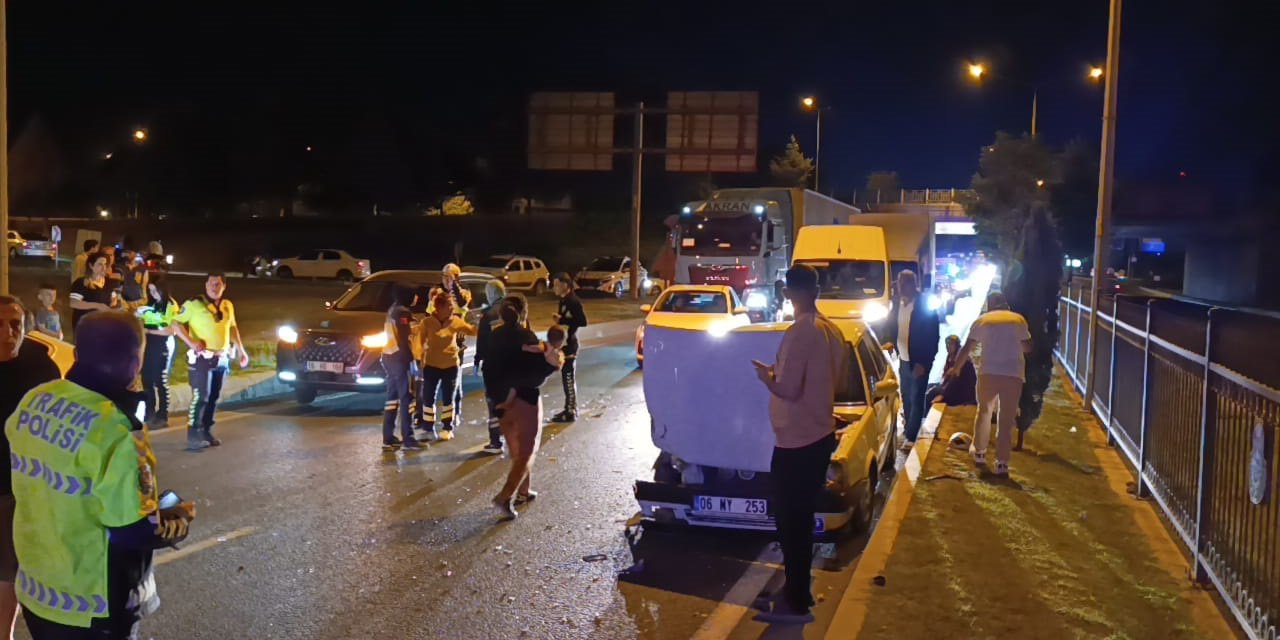 Bursa’da zincirleme kaza: 4 yaralı