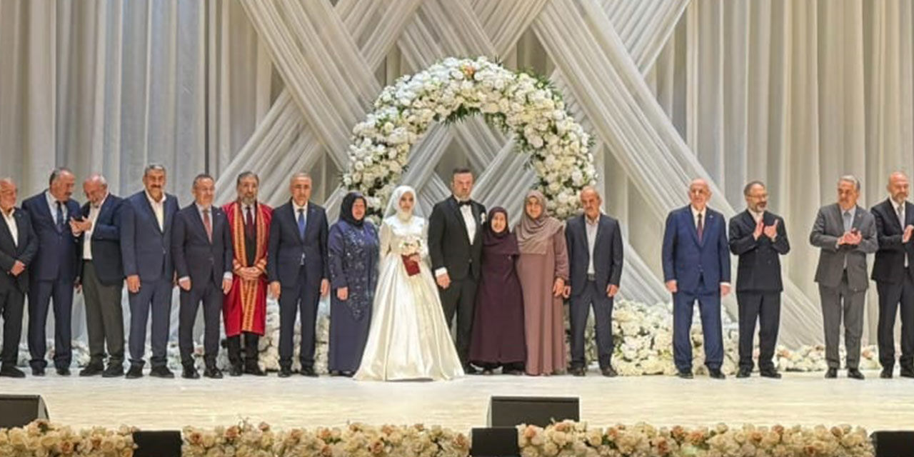 RTEÜ Eski Rektörü, YÖK Üyesi Hüseyin Karaman’ın Oğlu Evlendi