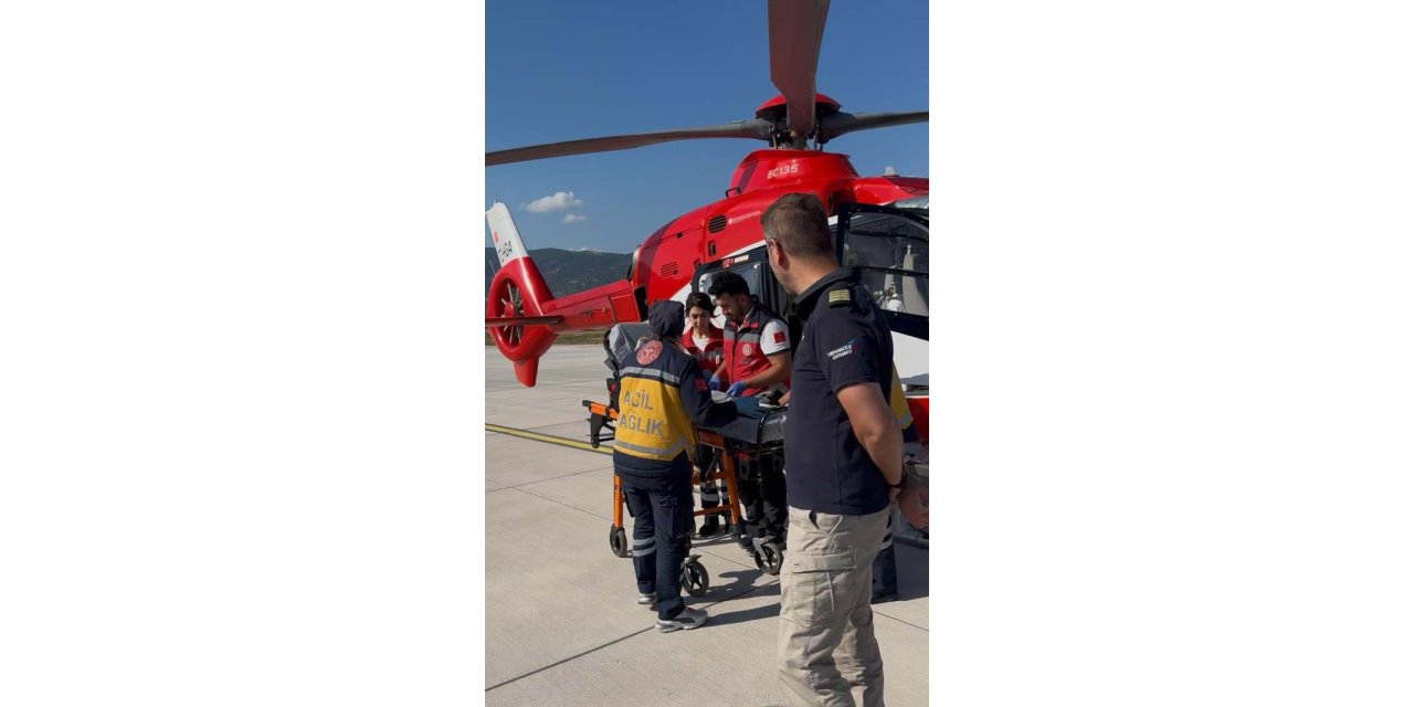Ambulans Helikopter, Parmakları Kopan 3 Yaşındaki Çocuk İçin Havalandı