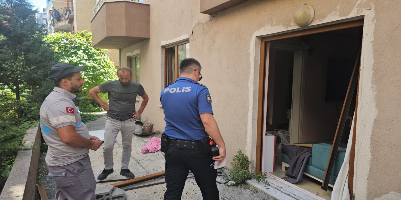 Evin banyosunda patlama