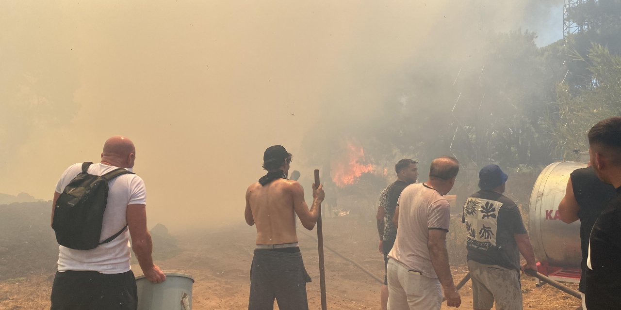 Antalya'da orman yangını (2)