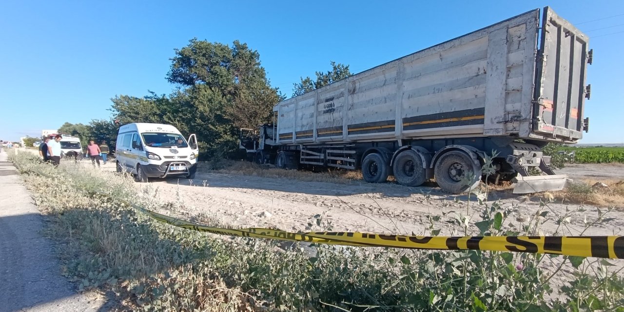 Yanan TIR'da cesedi bulunan şoförün öldürülüp başının kesildiği ortaya çıktı
