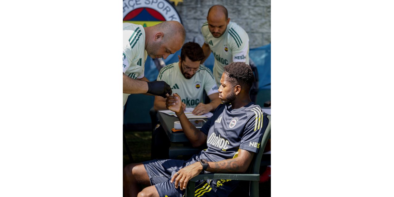 Fenerbahçe'de futbolcular laktat ve kuvvet testlerinden geçti