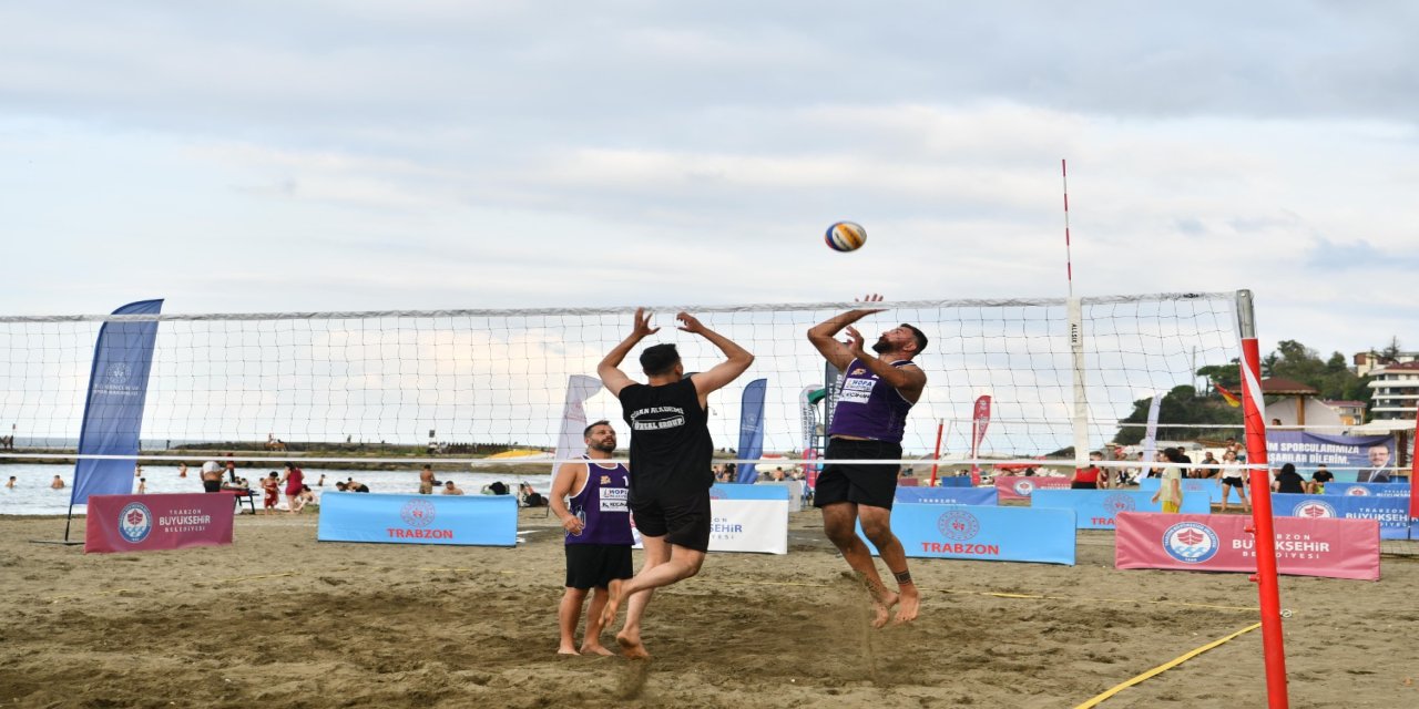 Trabzon’da Plaj Voleybolu Heyecanı Başlıyor