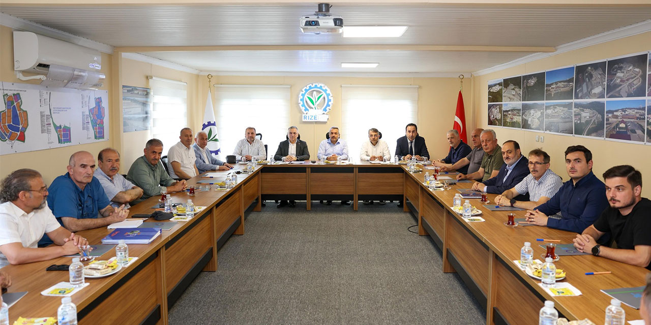 Rize OSB Yönetim Kurulu Toplantısı Yapıldı