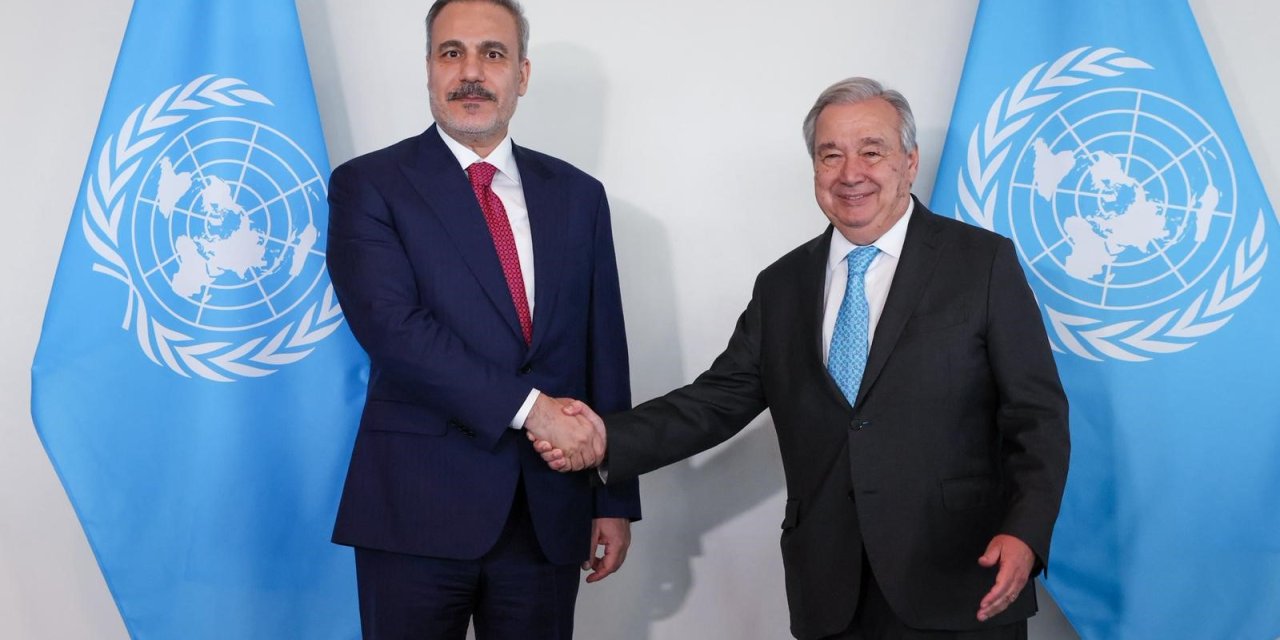 Bakan Fidan, BM Genel Merkezi’ndeki akşam yemeğine katıldı