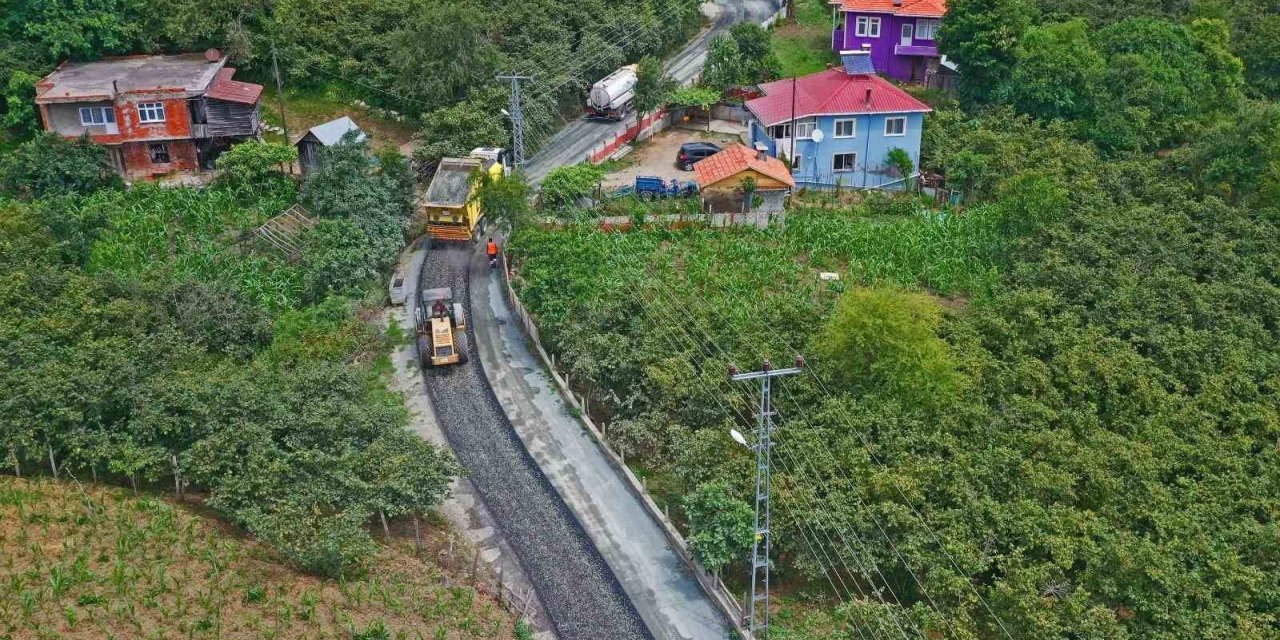 Ordu’nun yollarında asfalt seferberliği sürüyor