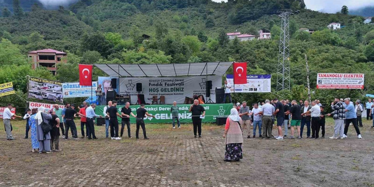 13. Giresun Çömlekçi Deresi Fındık Festivali gerçekleştirildi