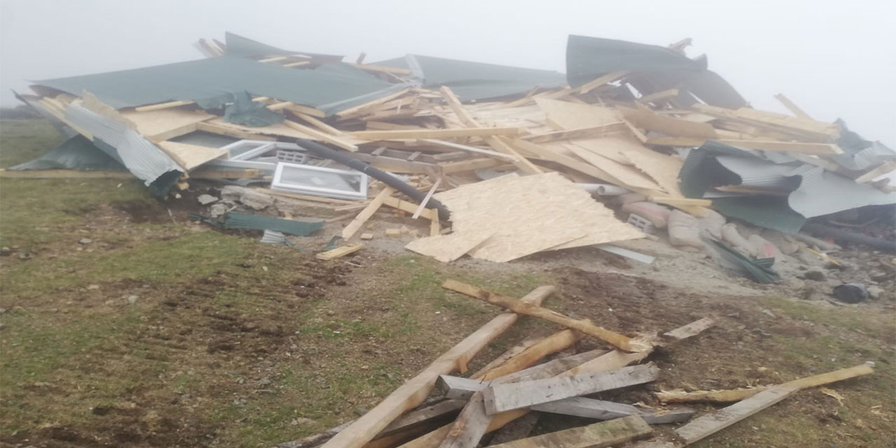 Kadırga Yaylası’nda kaçak yapı gerginliği