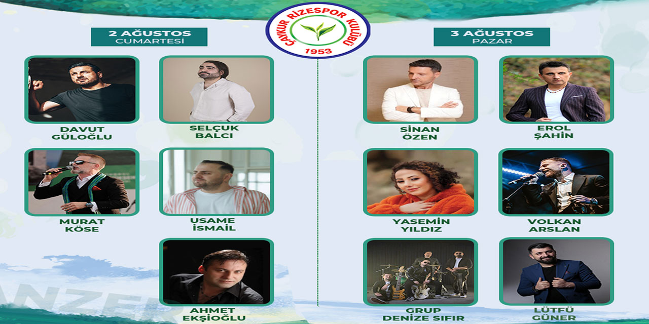 Çaykur Rizespor'dan Anzer Yaylası'nda Dev Şölen!