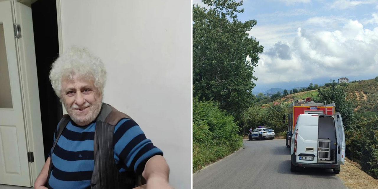 Trabzon’da kaybolan kişiyi arama çalışmaları sürüyor