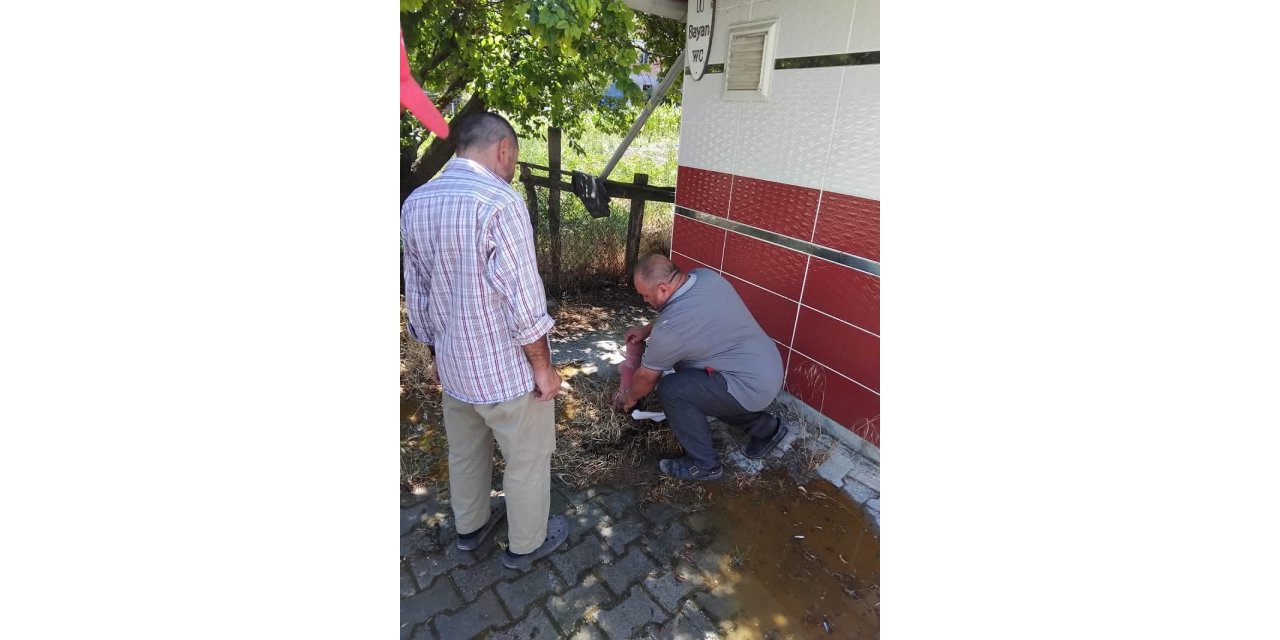 İskilip’te 44 köye yangın hortumu desteği