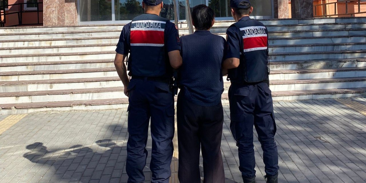 Samsun’da 9 yıl 7 ay hapis cezası ile aranan şahıs jandarma tarafından yakalandı