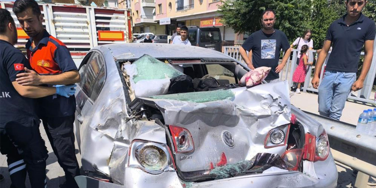 Rize Plakalı Aracın da Bulunduğu Zincirleme Kaza: 8 Yaralı