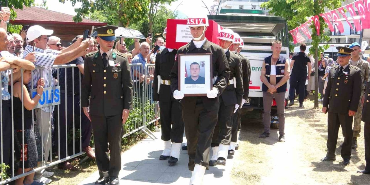 Giresun, Şehidini sonsuzluğa uğurladı