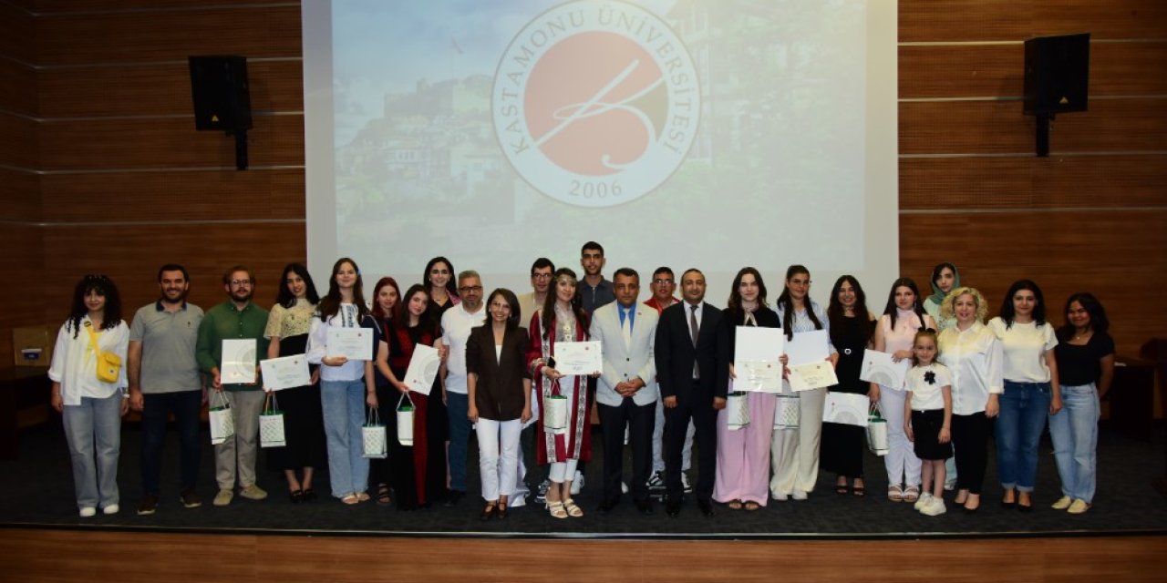 Kastamonu Üniversitesi’nde Türkçe Yaz Okulu kültürel bir köprüye dönüştü