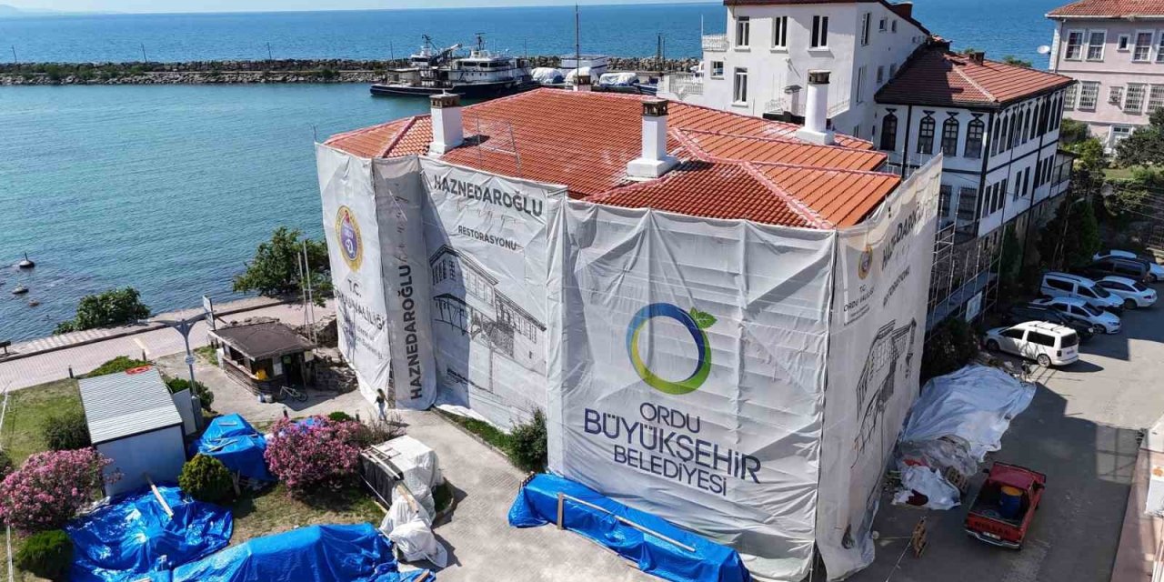 Haznedaroğlu Konağı’nda restorasyon sürüyor: Kültürel miras, kent müzesiyle taçlanacak