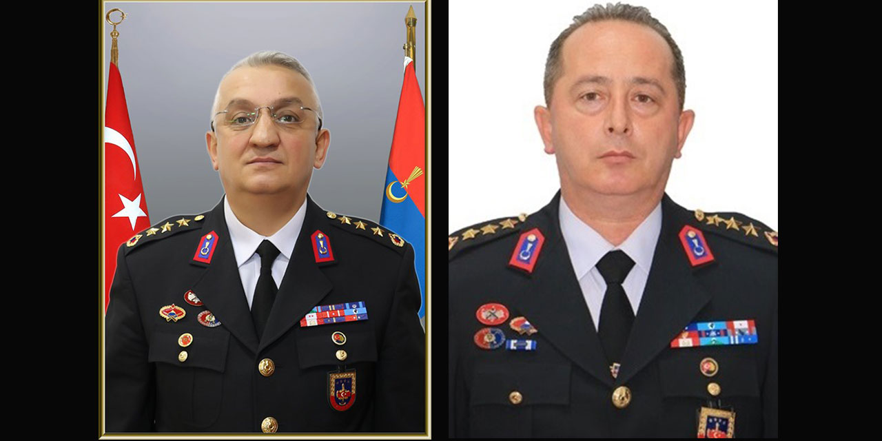 Ali Güngör Tekirdağ, Adnan Çelebi Rize İl Jandarma Komutanı olarak atandı