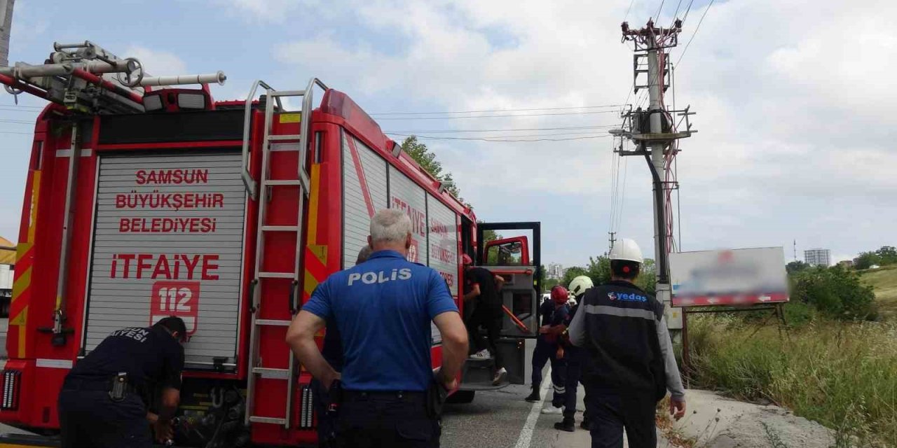 Trafodan çıkan ses, ekipleri alarma geçirdi