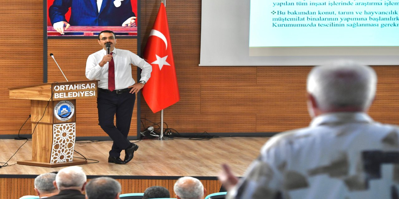 Ortahisar Muhtarlarına “Genel Tarım Sayımı” Anlatıldı