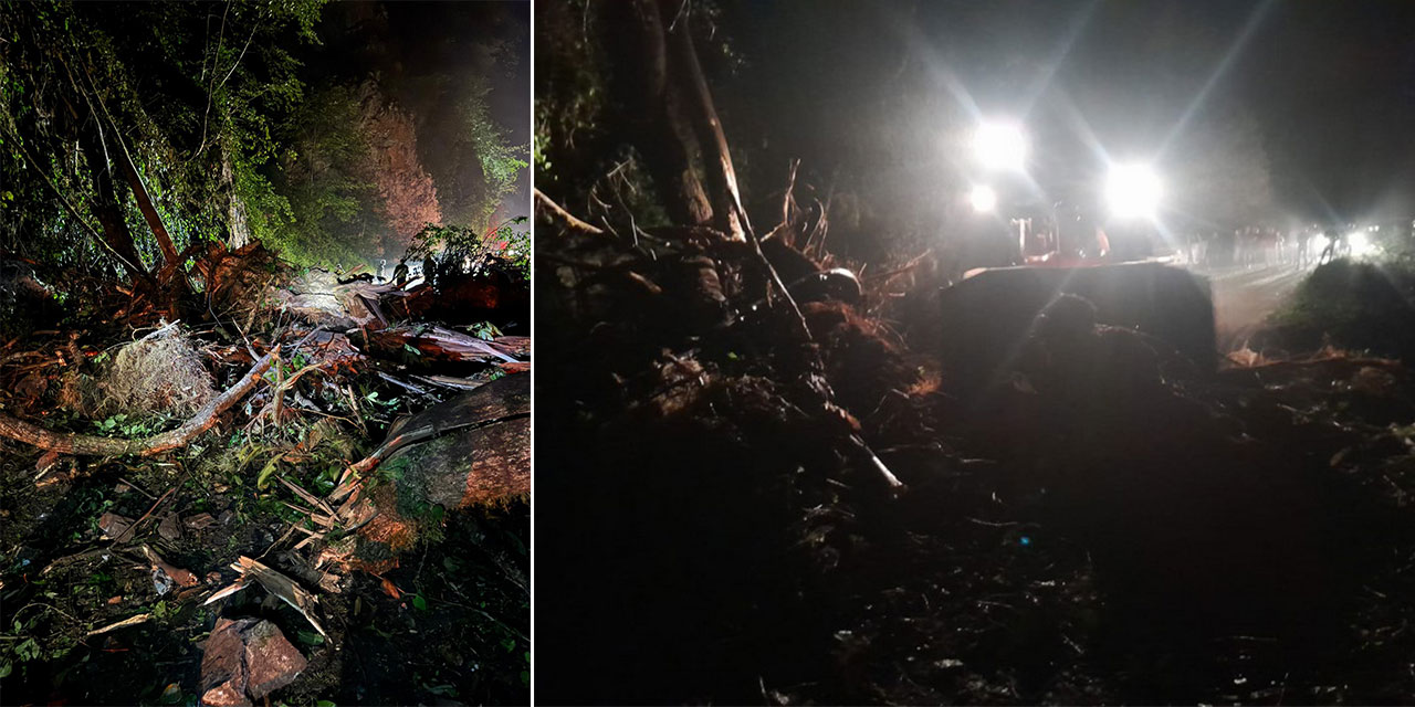 Rize’de heyelan: Yol ulaşıma kapandı