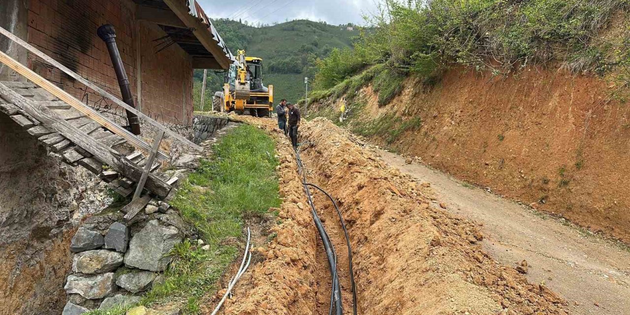 Ordu’da içme suyu altyapısı güçlendiriliyor