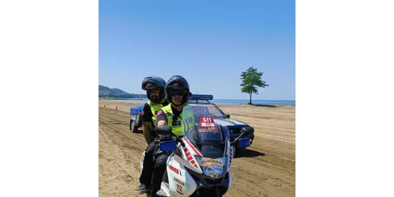 Karadeniz’in İlk Motorize Ambulansı Giresun’da Hizmete Başladı
