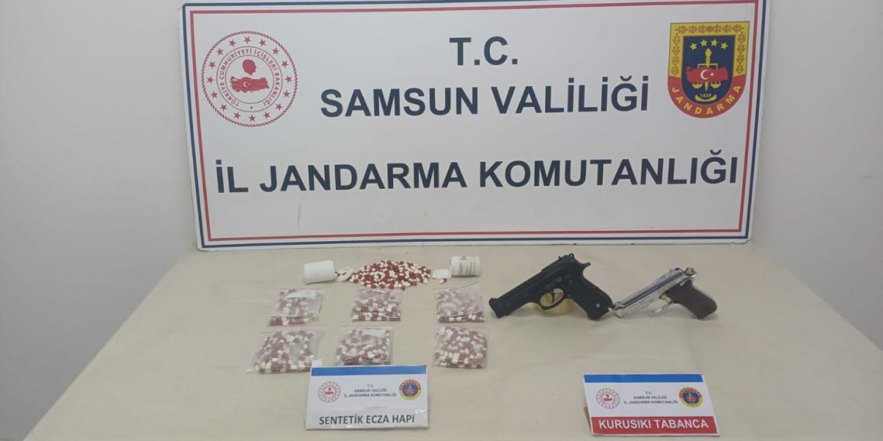 Evinde uyuşturucu hap ele geçen şahıs tutuklandı