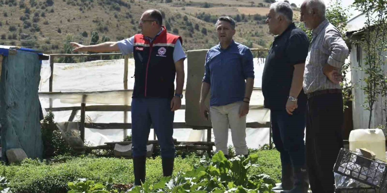 Eko-köy’de Tarımsal İnceleme Yapıldı