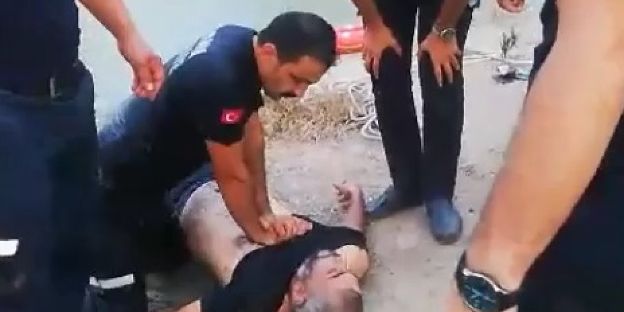 Boğulma Tehlikesi Geçiren Kişi, İtfaiyenin İlk Yardımıyla Kurtarıldı