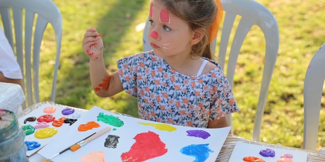 12. Uluslararası Resim Çalıştayı’nda çocuklar hem öğrendi hem eğlendi