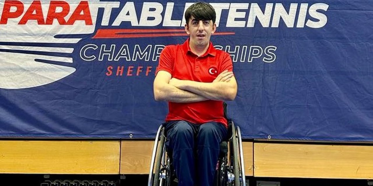 Milli Masa Tenisçi Abdullah Öztürk'ten Olimpiyat Kotası