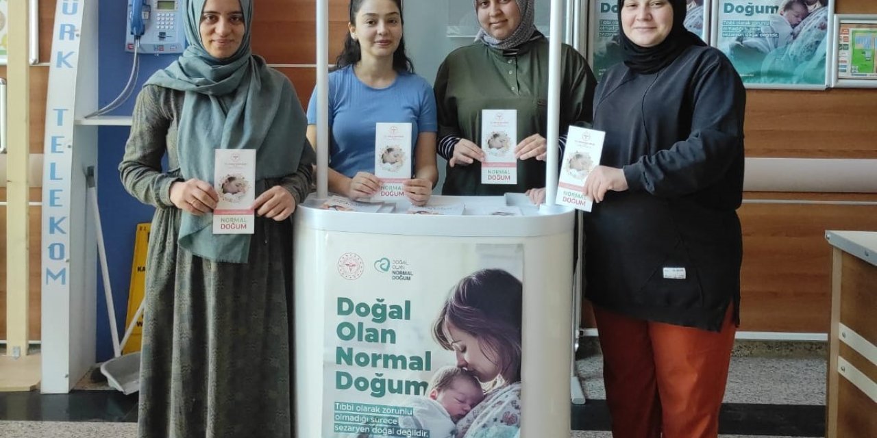 Yığılca’da doğal olan normal doğum eğitimi