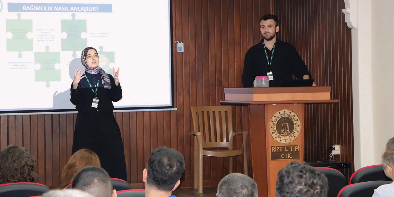 Rize Yeşilay’dan Cezaevlerinde Bağımlılıkla Mücadele Eğitimi