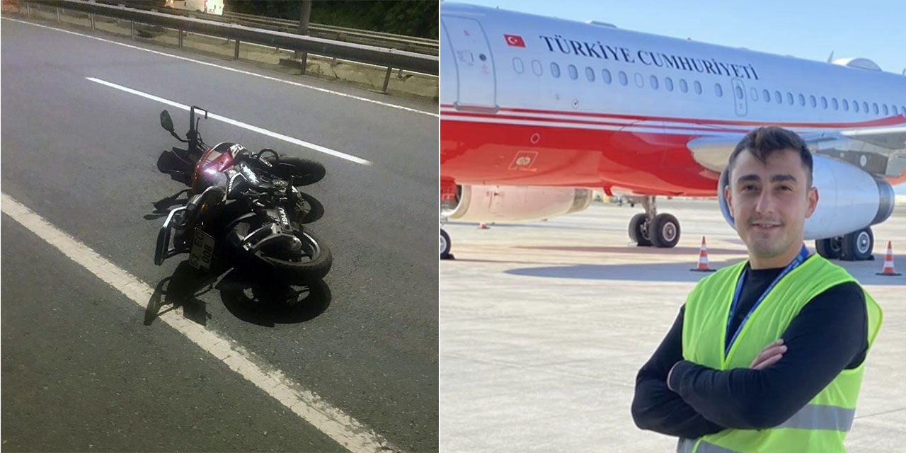 Rize'deki kazada motosiklet sürücü hayatını kaybetti