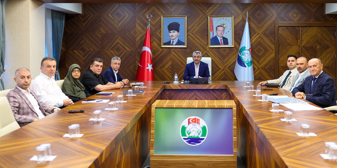 Rize İyidere Lojistik Merkez Master Planı Toplantısı Gerçekleştirildi