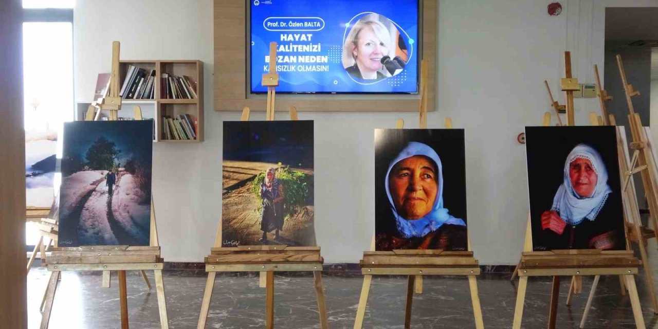 İlk fotoğraf sergisini çalıştığı hastanede açtı