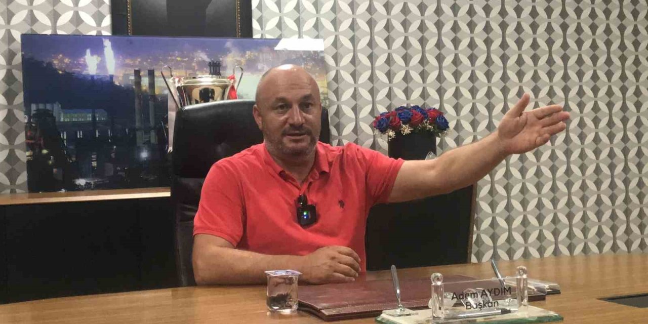 Başkan Aydım: "Kabakcı’nın artık Karabük İdman Yurdu ile ilgisi alakası yoktur"