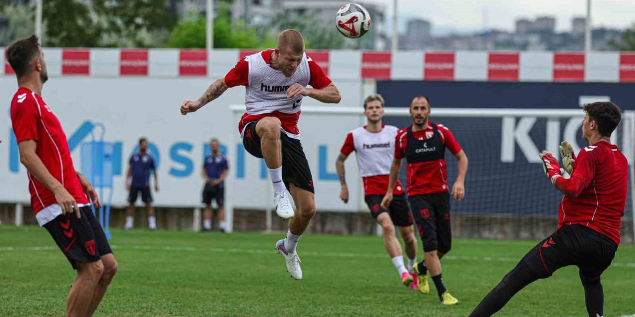 Samsunspor, Panathinaikos maçı hazırlıklarını sürdürdü
