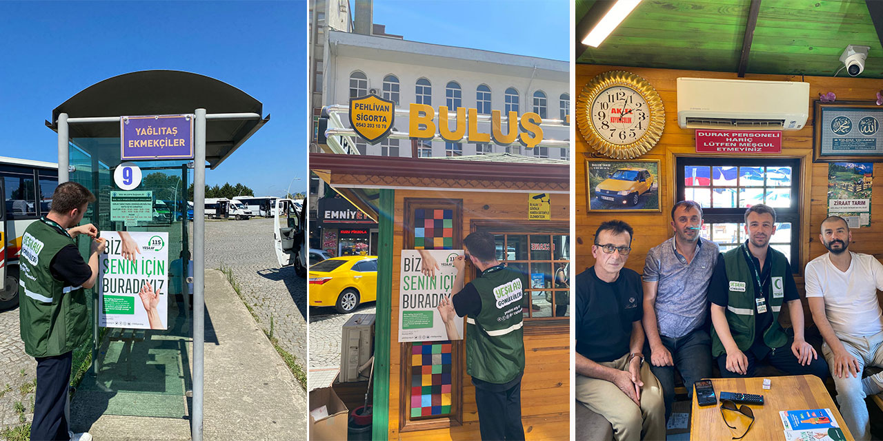 Rize’de Taksi ve Dolmuş Duraklarında Yeşil Işık: “Bağımlılıkla Mücadele”